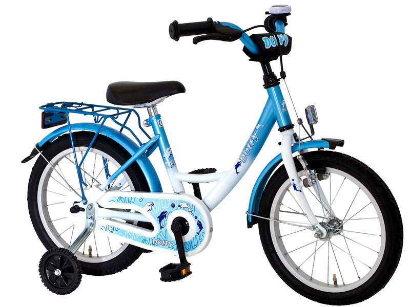 18 Zoll KINDERFAHRRAD DOLFY FAHRRAD KINDER RAD BLAU | eBay